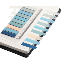 X418 Blocs-notes autocollants semi-transparents avec index de classification mignons pour le bureau – Vente en gros