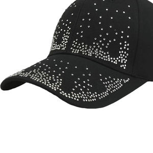 Gorra de Béisbol con Pedrería de Alta Calidad a Precio de Fábrica, con Decoración de Cristal, Estilo Urbano, Tela Común, Diseño Personalizado para Venta al Por Mayor - Product Image 5