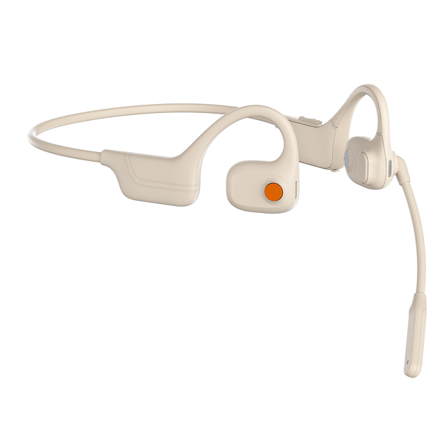 Air Conduction Headphone Wireless Telephone Headset Open Ear Headphones With Boom Microphone Noise Canceling Headphones for Call
