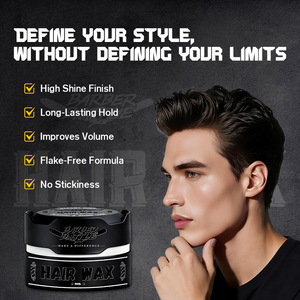 BARBERBATTLE Cire Coiffante <span class=keywords><strong>Homme</strong></span> Personnalisable 150g Formule Douce pour les <span class=keywords><strong>Cheveux</strong></span> Fixation Forte Volume et Tenue Souple - Product Image 4