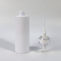 Bouteilles cosmétiques en plastique PEHD personnalisées de luxe 100/200/250/300/500ml vides blanches mates pour emballage de gel douche et de shampoing