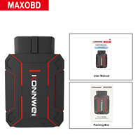 KONNWEI MAXOBD OBD2 Alat Pemindai Otomatis Mobil Alat Diagnostik Semua Sistem Bluetooth 5.2 Pembaruan untuk IOS & Android Pemantauan Tes Baterai