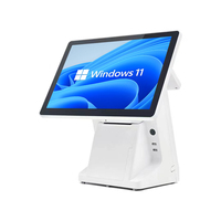 Sistema POS RUINAI RN-F18 con Windows 10, Pantalla Táctil Capacitiva de 15.6 Pulgadas, CPU Intel I3/I5, Impresora Integrada, Wi-Fi 6, LED de 8 Dígitos