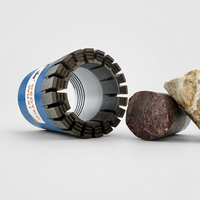 Geotec Wuxi foret diamanté HQ NQ NW HW haute qualité conception de type turbo géologique foret diamanté imprégné