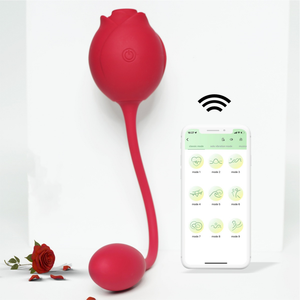 IPX7防水大人のおもちゃ6/15モデルローズバイブレーター吸引クリトリス刺激装置 - Product Image 6