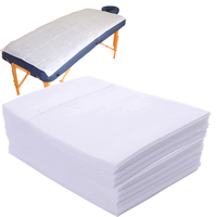 Draps de lit jetables médicaux de massage d'hôpital pour des salons de beauté et des examens