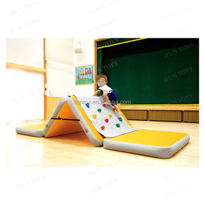 Parque de Trampolines Americano de Parkour, Obstáculo Ninja con Tecnología Drop Stitch, Equipo Inflable Interior para Circuitos de Obstáculos - Product Image 4