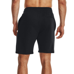 Pantalones cortos de felpa 100% algodón para hombre, lisos, a la venta, hechos a medida, ecológicos, informales, de color sólido. - Product Image 2