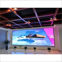 Écran LED d'intérieur nouvelle génération GOB P1.53 P1.86 P2 UHD 4K, mur vidéo LED sans soudure pour salle de réunion haut de gamme, prix d'usine