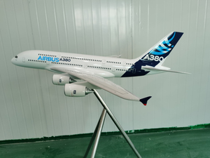 โมเดลเครื่องบินแอร์บัส <span class=keywords><strong>A380</strong></span> ขนาด 120 ซม. ทำจากเรซิ่นหล่อขึ้นรูป - Product Image 1