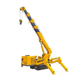 رافعة زحف صغيرة متنقلة تعمل بالوقود والكهرباء بقوة 2 3 5 8 <span class=keywords><strong>10</strong></span> 12 طن رافعة متداخلة هيدروليكية صغيرة سعر رافعة العنكبوت الصغيرة - Product Image 1