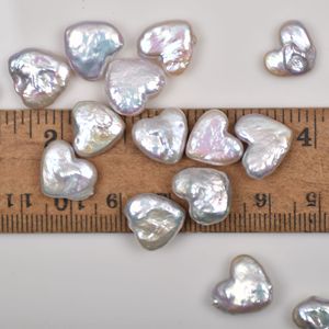 Zhuji Wholesale Natural Baroque Freshwater Pearls Heart-Shaped Good Luster Thick/<strong>Fat</strong> White/<strong>Pink</strong>/Purple Custom Hole Clean Surface - Product Image 6