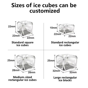 Máquina de Hielo Automática Comercial de Alta Productividad de 50 kg con Compresor Incorporado, Máquina de Hielo Industrial de Alta Precisión - Product Image 3