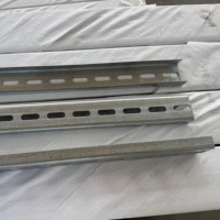 Profilé en U en acier galvanisé OEM pour ossature de plafond, rail de cloison sèche, montant métallique