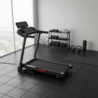 Caminadora Plegable de 2.0HP con 3 Niveles de Inclinación Manual, Monitor de Pulso, 12 Programas Preestablecidos, Máx. 100KG, Máquina de Fitness para Correr