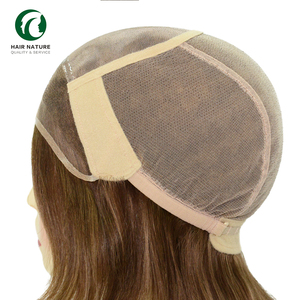 Perruque en <span class=keywords><strong>cheveux</strong></span> humains vierges Remy européens de 6 pouces, modèle Stock EW73, pour femmes, avec dentelle frontale et dessus mono, qualité supérieure - Product Image 1