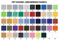 Panel Acústico Moderno con Diseño 3D de Mascotas, Fibra de Poliéster, Insonorizante, Decoración de Pared para Hotel, NRC 0.75, Ignífugo y Ecológico