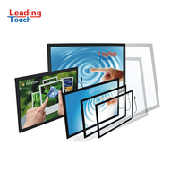 75 Zoll IR Infrarot-Touchscreen-Rahmen Ohne Glas, USB-Kabel, Plug-and-Play, Kein Treiber für Monitore Erforderlich