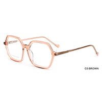 2024 Montures de lunettes optiques en acétate spécialisées de haute qualité en stock pour hommes et femmes