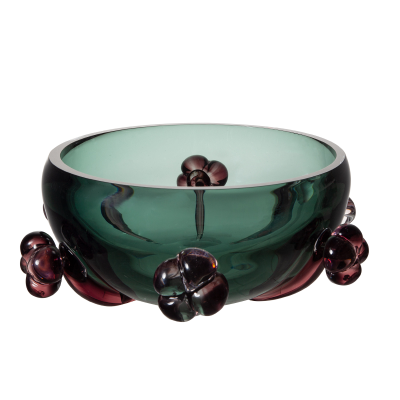 Piatto di frutta verde