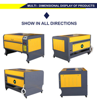ActionLasers 9060 Macchina per Taglio e Incisione Laser CO2 per Acrilico, Plastica e Legno con Ruida LightBurn, Alta Velocità CNC, Standard CE