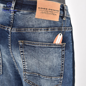 Venta al por mayor moda de <span class=keywords><strong>hombre</strong></span> rodillas rip skinny jogger denim jeans - Product Image 3
