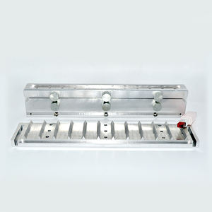 DIYデザインOEMブランド口紅型ツートンカラーフラットヘッドアルミニウムアルマイトCNCフライス加工12穴広東省製 - Product Image 1