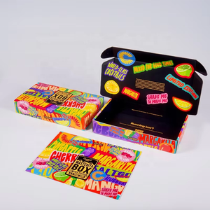 Boîte d'emballage en carton ondulé pliable personnalisée avec logo imprimé, pour cadeaux, chaussures, vêtements, expédition, emballage en papier - Product Image 5