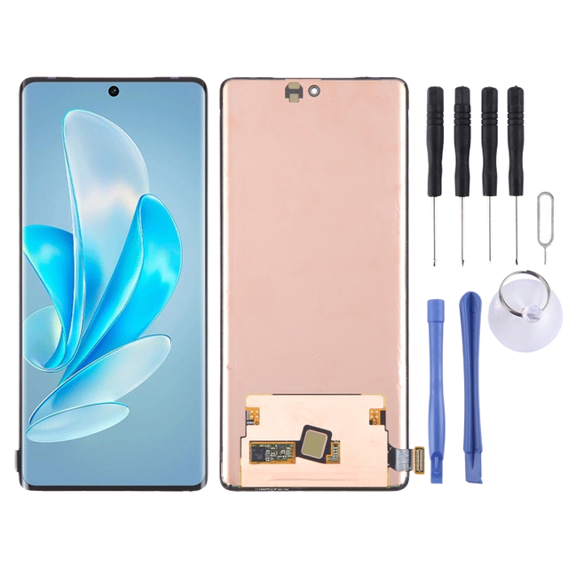 Original AMOLED LCD Screen with Digitizer Full Assembly for vivo V29 5G V2250 1-Year Warranty China Origin