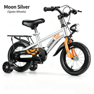 <span class=keywords><strong>Bicicleta</strong></span> Infantil para Niños <span class=keywords><strong>y</strong></span> Niñas, <span class=keywords><strong>Bicicleta</strong></span> de Pedales de 12~18 Pulgadas para Niños Medianos <span class=keywords><strong>y</strong></span> Grandes - Product Image 2