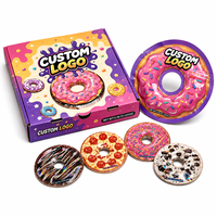 Sacs en Mylar holographiques 3,5g et 7g avec coffret pour l'emballage de bonbons à la gomme à mâcher et aux raisins, impression numérique