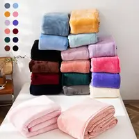 Maca Selimut Frazadas — couvertures molletonnées douce et épaisse, en flanelle et velours chaud, bon marché, pour l'hiver, vente en gros