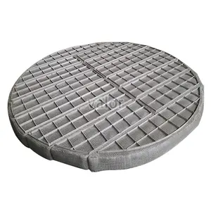 High-Performance demister pad stainless steel knitted mesh mist eliminator demister pad