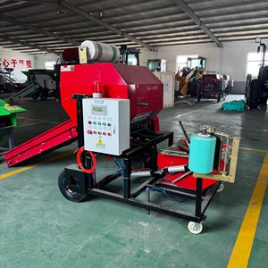 Mini-presse à balles rondes largement utilisée pour la ferme, à vendre, pour ensilage <span class=keywords><strong>de</strong></span> maïs, ensileuse et enrouleuse, machine agricole - Product Image 5