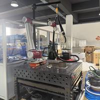 Bras de robot de soudage cobot programmable à 6 axes, charge utile de 20 kg, portée de 1780 mm, pour la soudure de métaux en petite usine