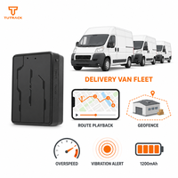 Traceur GPS sans fil 4G LTE portable pour flotte de fourgons de livraison, avec géolocalisation, géorepérage, alerte de survitesse, alerte de vibration, lecture de trajet et suivi antivol en temps réel