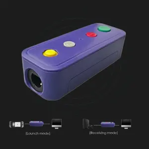 Adaptador inalámbrico para Nintend <span class=keywords><strong>Switch</strong></span> <span class=keywords><strong>Gamecube</strong></span> Wired Controller 8bitDo GBros Adapter para NES SNES SFC Classic Edition Wii Classic - Product Image 4