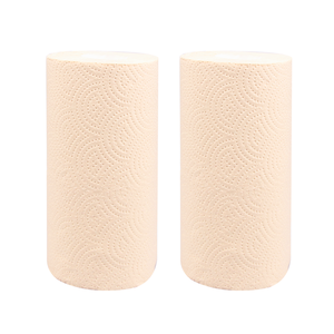 Altamente absorbente sin blanquear de bambú toallas de papel de 2 capas de cocina de papel de tejido - Product Image 4