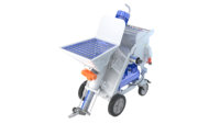 Composants essentiels du moteur de machine à projeter le mortier pour station de plâtrage au gypse