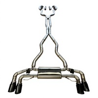   Système d'échappement complet en acier inoxydable 304 avec soupape pour M5 F9 M5 F90 G90 2018-2023 4.4T