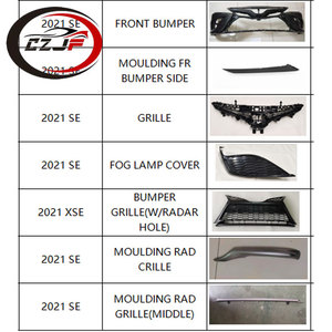 Kit de Parachoques Delantero <span class=keywords><strong>SE</strong></span> de Alta Calidad CZJF para <span class=keywords><strong>Toyota</strong></span> <span class=keywords><strong>Camry</strong></span> <span class=keywords><strong>2021</strong></span>, <span class=keywords><strong>Precio</strong></span> de Fábrica, Kit de Carrocería con Orificio - Product Image 3