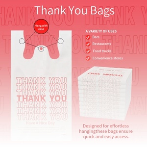 Bolsas <span class=keywords><strong>de</strong></span> Camiseta <span class=keywords><strong>de</strong></span> HDPE Reciclado para Envasado <span class=keywords><strong>de</strong></span> Alimentos, <span class=keywords><strong>Precio</strong></span> <span class=keywords><strong>de</strong></span> Fábrica al por Mayor, Logotipo Personalizado, Certificación BSCI, Servicio OEM - Product Image 2