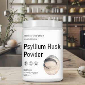 340 ग्राम कोलन साफ पेसिलियम भूक पाउडर आहार फाइबर कीटो पानी में घुलनशील निजी लेबल प्रिंटिंग वयस्कों - Product Image 5