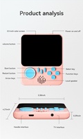 G7 Console de jeu portable rétro Console de jeu rétro Console de jeu portable rétro Appareil de jeu