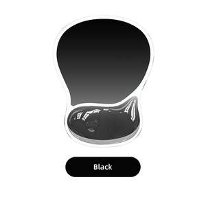 Custom Waterproof Silicone Gel Wrist Support Mousepads Gel <b>Ergonomic</b> <b>Mouse</b> <b>Pad</b> with Wrist Rest for Office Gaming - Product Image 4
