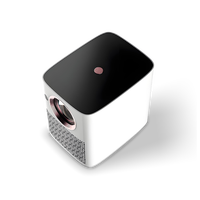 Projecteur intelligent WJ.Y3 1080P HD avec système Android 9.0, son intégré, prend en charge le décodage 4K, home cinéma LED à courte focale