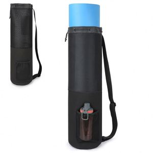 Échantillon gratuit - Sac de sport BSCI - Sac léger pour tapis de yoga - Sac de sport personnalisé - Product Image 2