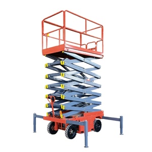 Mesa elevadora de tijera hidráulica Mantenimiento de reparación aérea 6m 8m 10m Plataforma DE TRABAJO Equipo elevador Certificación CE Nuevo usado - Product Image 2