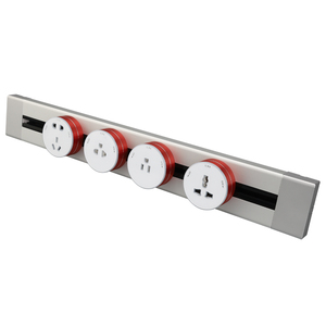 Sistema de riel <span class=keywords><strong>GSS</strong></span> de alta calidad, enchufe de pista, estructura Flexible para cocina/Oficina - Product Image 5