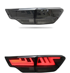 Nouveau design de feux arrière à LED pour Toyota Highlander 2015-2021, 12V, feux stop arrière, feux arrière OE, vente en gros - Product Image 4